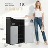 Armoire de rangement Mondeer en PP, armoire à chaussures à Voir les images du produit 8