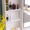 Schminktisch mit Schiebespiegel LED-Licht und Hocker Produktbild-Vorschau 9