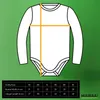 Huuraa Baby Body Ostsee verliebt 62 White  Baumwolle Produktbild-Vorschau 3