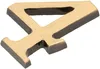KOTARBAU® Ziffer „4” Patina Selbstklebend 5 cm aus Messing Produktbild-Vorschau 3