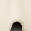 Luxus Super Soft Hochflor Teppich Silky Creme Rund, Produktbild-Vorschau 3