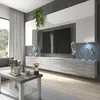 BELINI Wohnwand MILANO 2 Wohnzimmer 300 cm - Weiß Produktbild-Vorschau 2