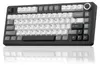 Tastiera da gioco magnetica AULA F75 HE, grigia, nera e Anteprima dell’immagine prodotto 1