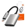 Mcdodo CA-5570 2in1 Audioadapter, USB-C auf 2x USB-C Produktbild-Vorschau 3