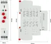 Product image with dimensions and labeling. Voir les images du produit