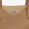 LACOSTE LARGE COATED CANVAS TOTE HellBraun Produktbild-Vorschau 14