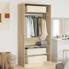 vidaXL Boîtes de rangement 2 pcs. tissu 43x34x23 cm crème Voir les images du produit 2