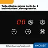 Close-up of a digital control panel with red LED numbers and white icons. Produktbild-Vorschau