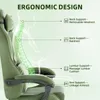 Arvioo Gaming Stuhl mit Massage-Lendenkissen, Gaming Chair Produktbild-Vorschau 5