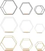 Hexagon nástěnné police – sada polic pro montáž na zeď – 3 Náhled obrázku produktu 3