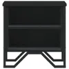 vidaXL Nachttisch Schwarz 2 Stk. 40x30x40 cm Holzwerkstoff Produktbild-Vorschau 5