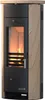 Accente Kaminofen Slimline Stahl sandstein schwarz 5 kW Produktbild-Vorschau 1