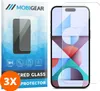 Mobigear iPhone 15 Pro Max Panzerglas Gehärtetes Glas Produktbild-Vorschau 1