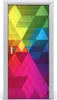 Tulup Türaufkleber 95x205 cm Dekorative Aufkleber Produktbild-Vorschau 1