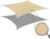 Sonnensegel Rechteck 2x4m, Sonnenschutz wetterbeständig Produktbild-Vorschau 1