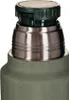 A close-up view of the top of a green Stanley thermos bottle, focusing on the cap and neck. Náhled obrázku produktu