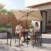 di volio Gartentisch DEGO - runder Outdoor Tisch für Balkon Produktbild-Vorschau 6