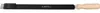 A flat scraper tool with a wooden handle, shown against a white background. Voir les images du produit