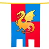 Boland 44000, Vlajkový banner, Polyester, Vícebarevný, Náhled obrázku produktu 2