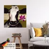ARTland Poster Glückliche Kuh I Größe: 40x40 cm Produktbild-Vorschau 5