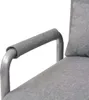 Drehstuhl und Schlafsofa Hellgrau Stoff , Klassische Sessel Produktbild-Vorschau 7