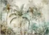 Vlies fototapete Tropische alte Palmen 350x245 cm Feeby Produktbild-Vorschau 3