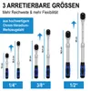 Bituxx Teleskop Ratschen Set 3-tlg Blau MS-17464 Produktbild-Vorschau 5