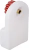 A white plastic device with a red knob and a brass fitting. Náhled obrázku produktu