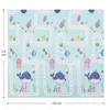 Juskys Kinder Spielmatte Stella 180x200 cm Tiere - XXL Produktbild-Vorschau 12