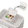 Relaxdays Medizinbox, 3 Ebenen, Pillenfach, aufklappbar, Produktbild-Vorschau 6