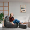Dreamroots, 90x90x100 cm plnený puf, vrecko, vankúš, puf s Náhľad obrázku produktu 2