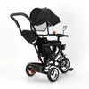 4 in 1 Baby-Dreirad Kinderdreirad Lenkstange Fahrrad Baby Produktbild-Vorschau 10
