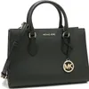 A black Michael Kors handbag is shown against a white background. Produktbild-Vorschau