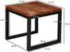 FineBuy Beistelltisch 45x40x45 cm Sheesham Massivholz / Produktbild-Vorschau 3