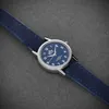 MPM-Quality Damenuhr June Silber Lederarmband Dunkelblau Produktbild-Vorschau 3