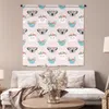 MuchoWow® Wandteppich Wandbehang Lama - Koala - Blumen - Produktbild-Vorschau 5