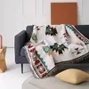 Koc Boho Przytulny koc 180 * 300 cm, Dzianinowa narzuta na Podgląd zdjęcia produktu 2