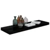 vidaXL Mensole sospese 4 pz. Nero lucido 80x23,5x3,8 cm MDF Anteprima dell’immagine prodotto 3
