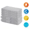 Lavea® 6-teiliges Handtuch Set Elena, 100% Baumwolle - 4x Produktbild-Vorschau 2
