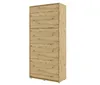 Wohnwand mit Schrankbett Bed Concept 90x200 Lenart Produktbild-Vorschau 5
