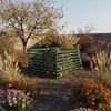 Relaxdays Komposter Metall, Biokomposter Garten, HBT: 90 x Produktbild-Vorschau 2
