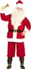 Weihnachtsmann Kostüm mit Jacke, Hose, Gürtel, Hut M - 3 XL Produktbild-Vorschau 6