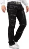 Kosmo Lupo Herren Regular Fit Jeans Stonewashed KM001-1 Produktbild-Vorschau 4