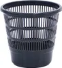 Papierkorb Plastiken Raster Schwarz Polypropylen 16 L Produktbild-Vorschau 1