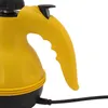 Close-up of a yellow steam cleaner handle and body. Náhled obrázku produktu