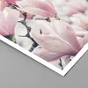 Poster - Poster ohne Rahmen - Magnolie Blumen Rosa - 40x30 Produktbild-Vorschau 2