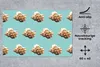 MuchoWow® Schreibtischunterlage Muscheln - Muster - Grün Produktbild-Vorschau 2
