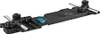A black plastic adapter with silver metal components and a blue button, shown from a diagonal angle on a white background. Náhľad obrázku produktu