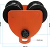 XPOtool HD Laufkatze bis 500 kg, 75-125 mm Flanschbreite, Produktbild-Vorschau 2