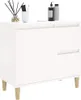 vidaXL Badschrank Weiß 65x33x60 cm Holzwerkstoff Produktbild-Vorschau 3